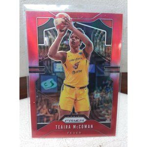 2020 Panini Prizm WNBA Red Prizm /275 Teaira McCowan #5